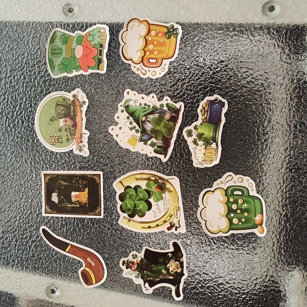 Stickers - St. Patrick's Day Pack - Set of 10 - Bag #15 - NWOT